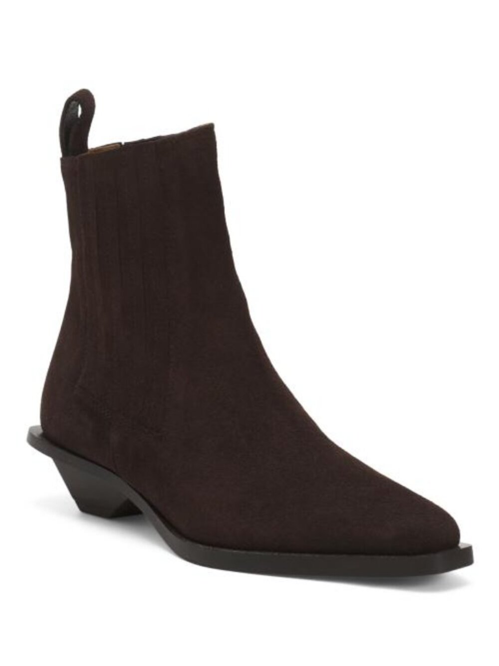 FLATTERED Made In Spain Suede Indigo Boots